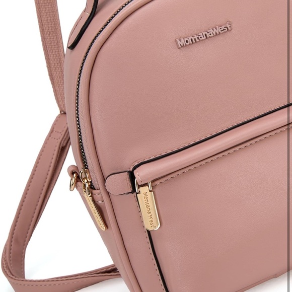 Montana West mini Backpack with Coin Pouch - Picture 5 of 6